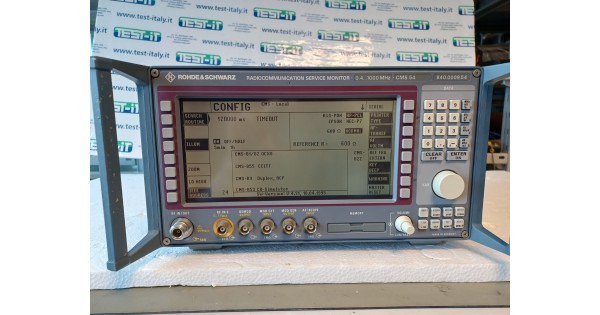 Rohde & Schwarz CMS54 Test Set Per Radiocomunicazioni 0,4 MHz