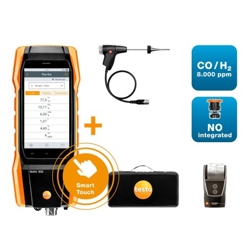 Testo 300 NEXT LEVEL kit 2 con NOx